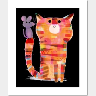 Cat and Mouse Posters and Art